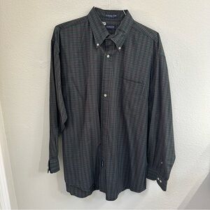 Gant Men's Green Plaid Shirt